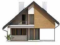 Фасад дома CHF-3659-34 Фасад дома CHF-3659-34